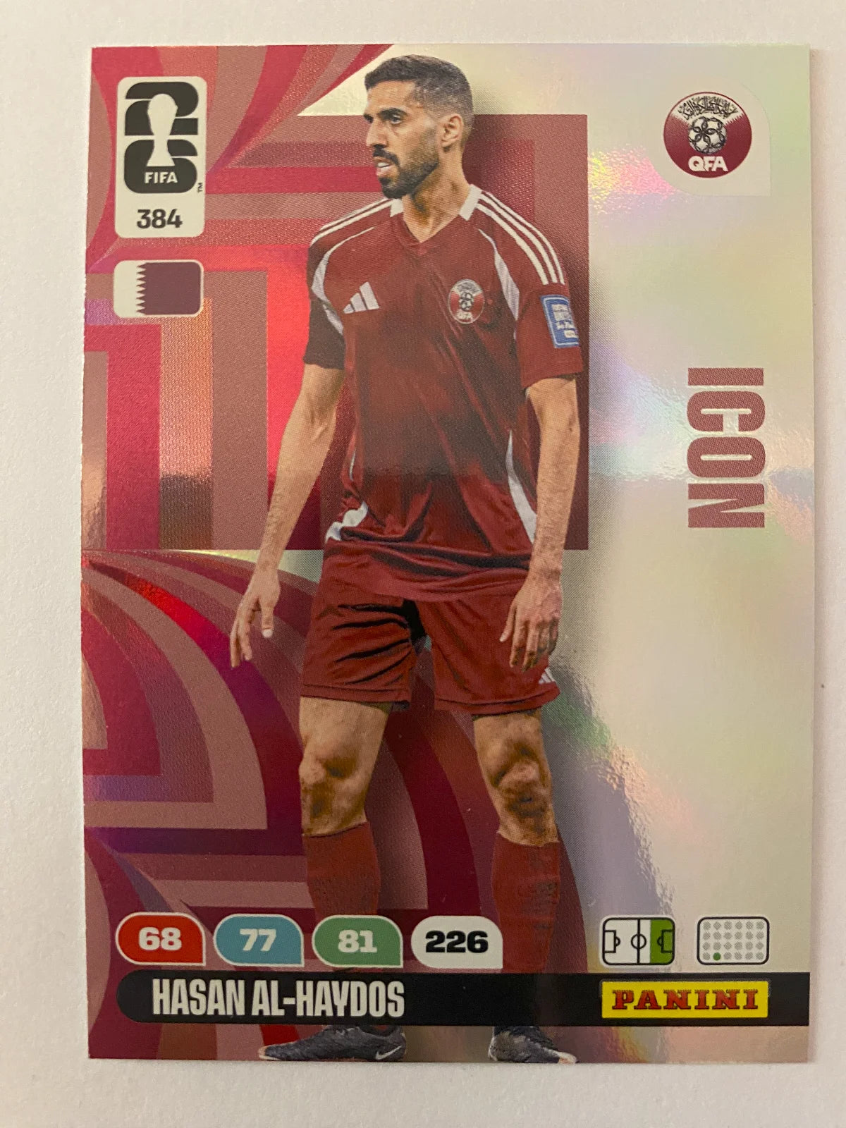 2026 Panini Adrenalyn XL FIFA World Cup - #384 Hasan Al-Haydos