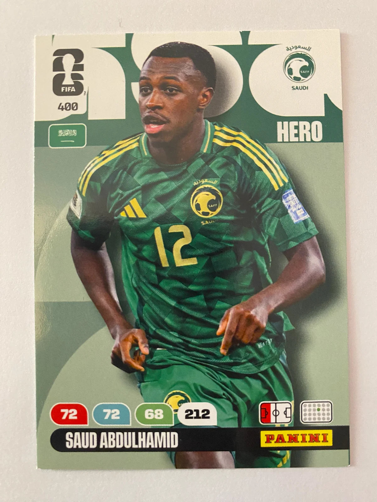 2026 Panini Adrenalyn XL FIFA World Cup - #400 Saud Abdulhamid