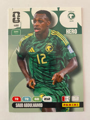 2026 Panini Adrenalyn XL FIFA World Cup - #400 Saud Abdulhamid