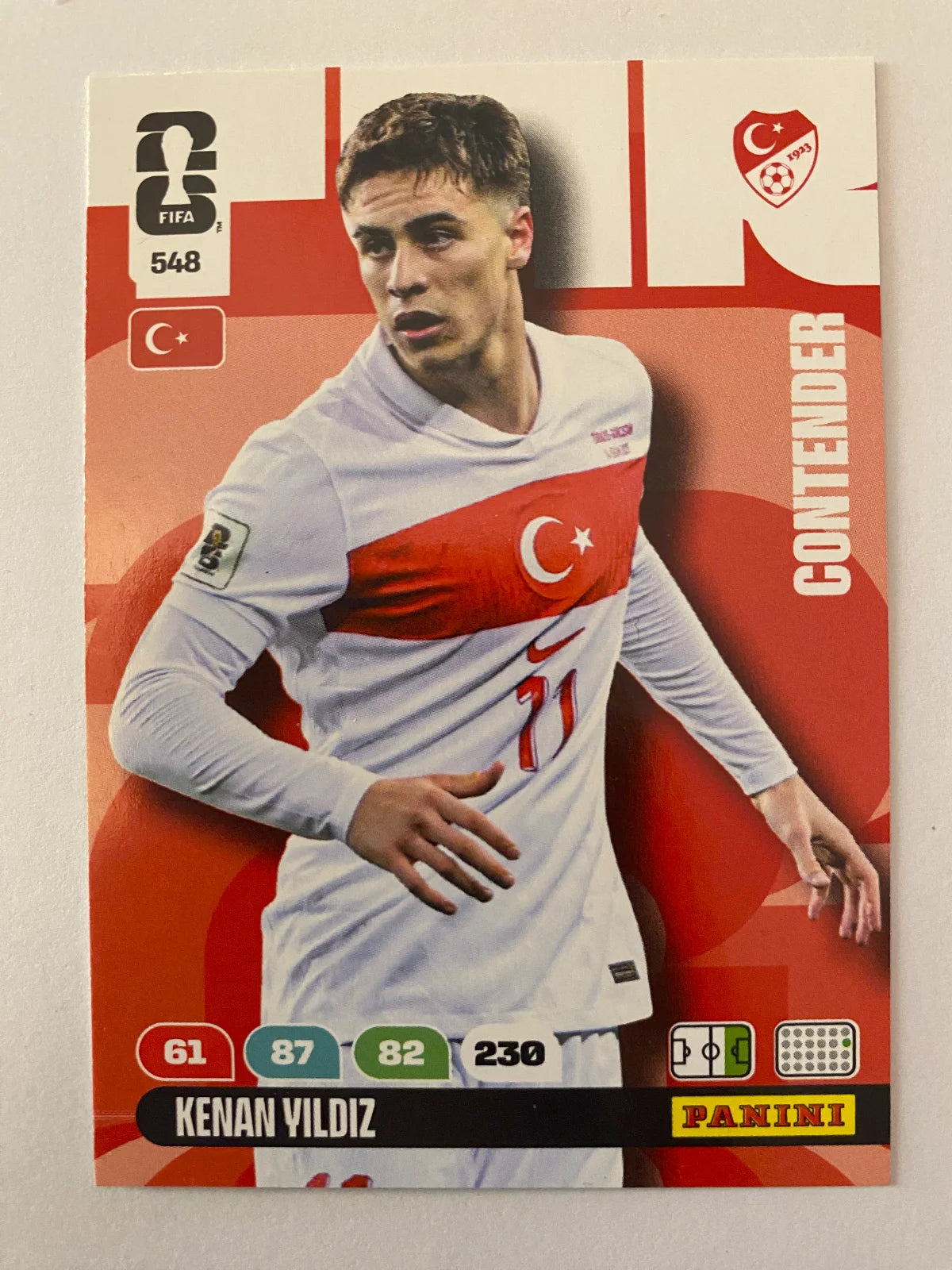 2026 Panini Adrenalyn XL FIFA World Cup - #548 Kenan Yildiz