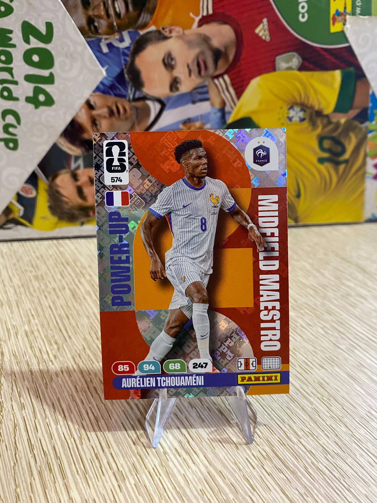 2026 Panini Adrenalyn XL FIFA World Cup - #574 Aurelien Tchouameni