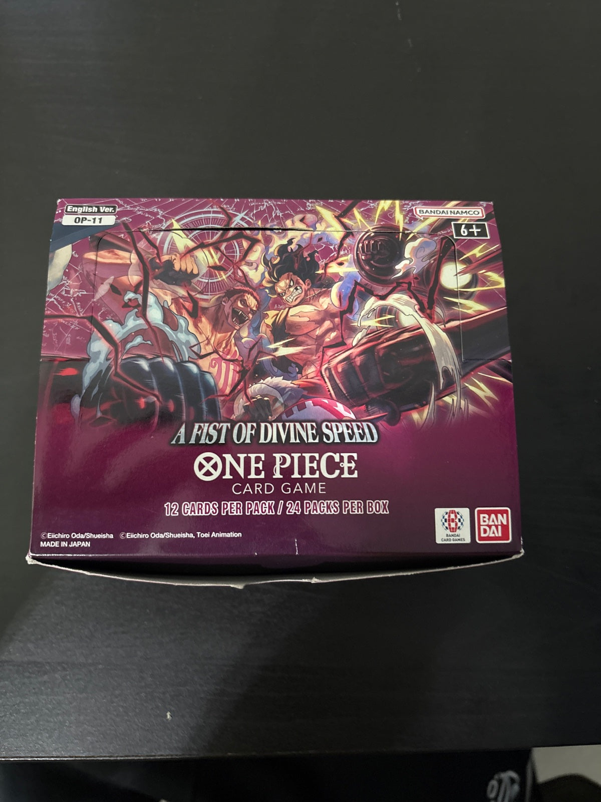A Fist of Divine Speed Booster Box - ( UNSEALED )