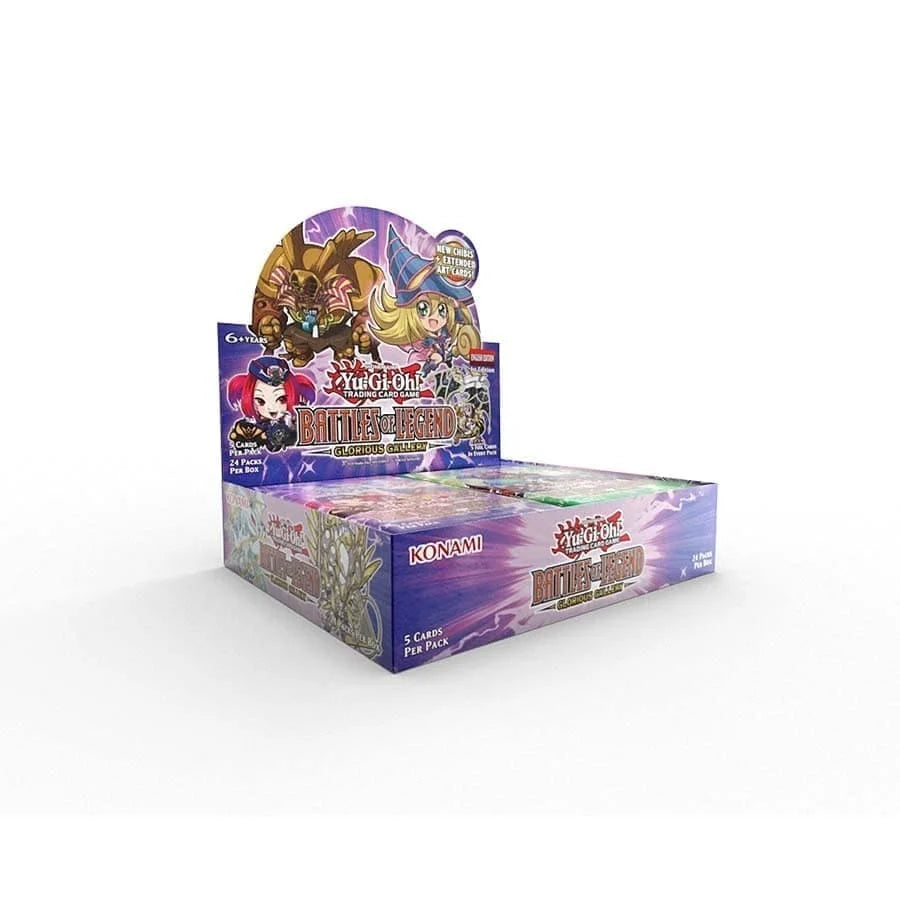 Yu-Gi-Oh!: Battles of Legend: Glorious Gallery 1st Edition Booster Display Box