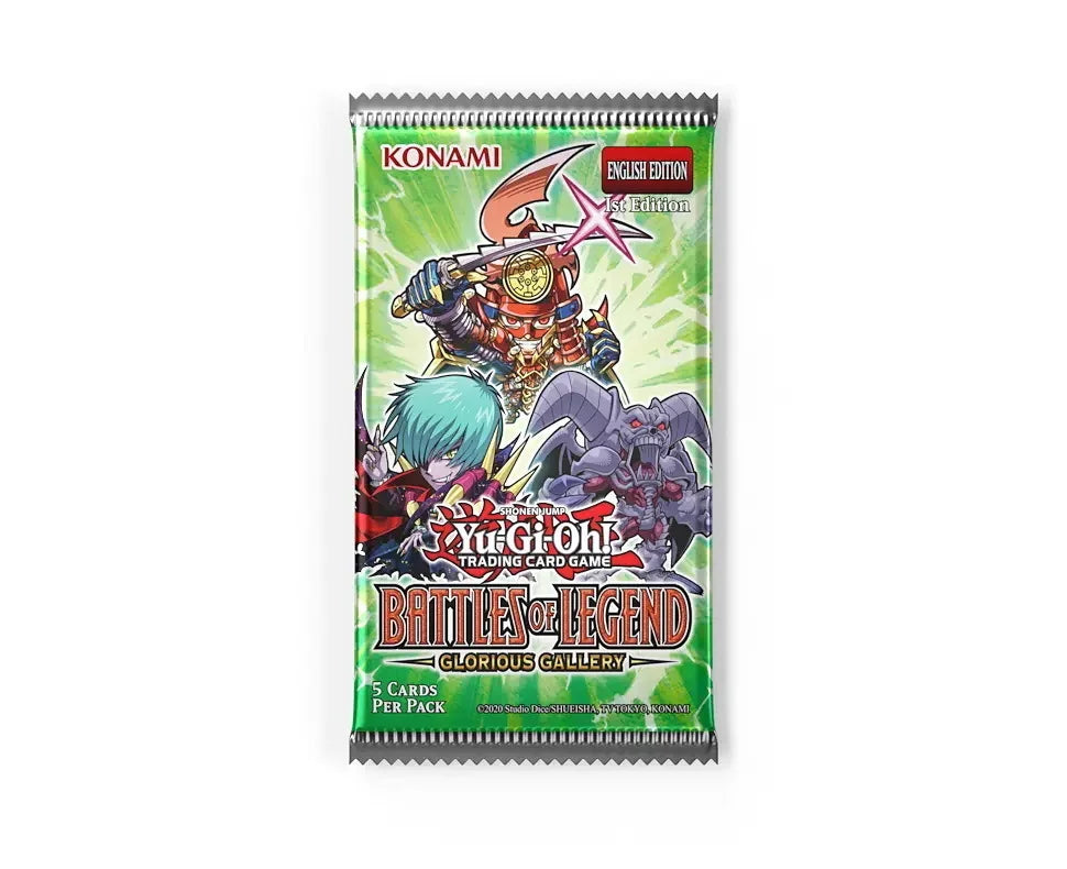 Yu-Gi-Oh!: Battles of Legend: Glorious Gallery 1st Edition Booster Display Box