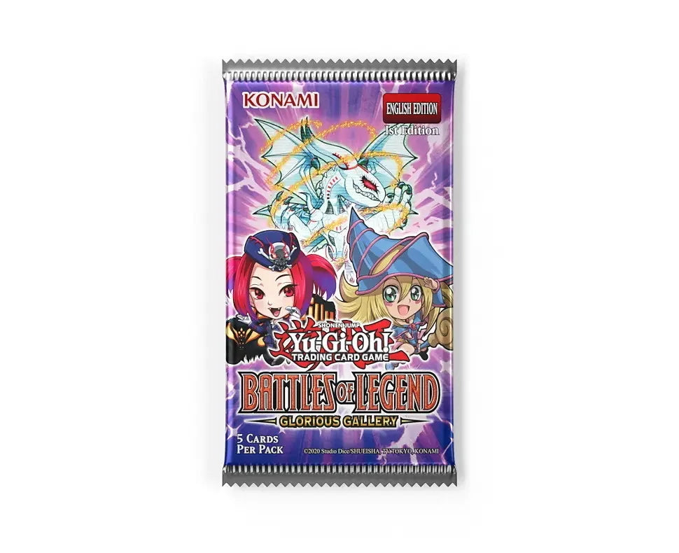 Yu-Gi-Oh!: Battles of Legend: Glorious Gallery 1st Edition Booster Display Box