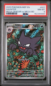 Haunter 027 (Mega Evolution Promos) — PSA 8