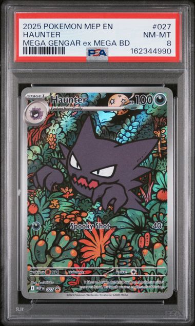 Haunter 027 (Mega Evolution Promos) — PSA 8