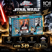 TOPPS CHROME STAR WARS SUPERBOX 2025