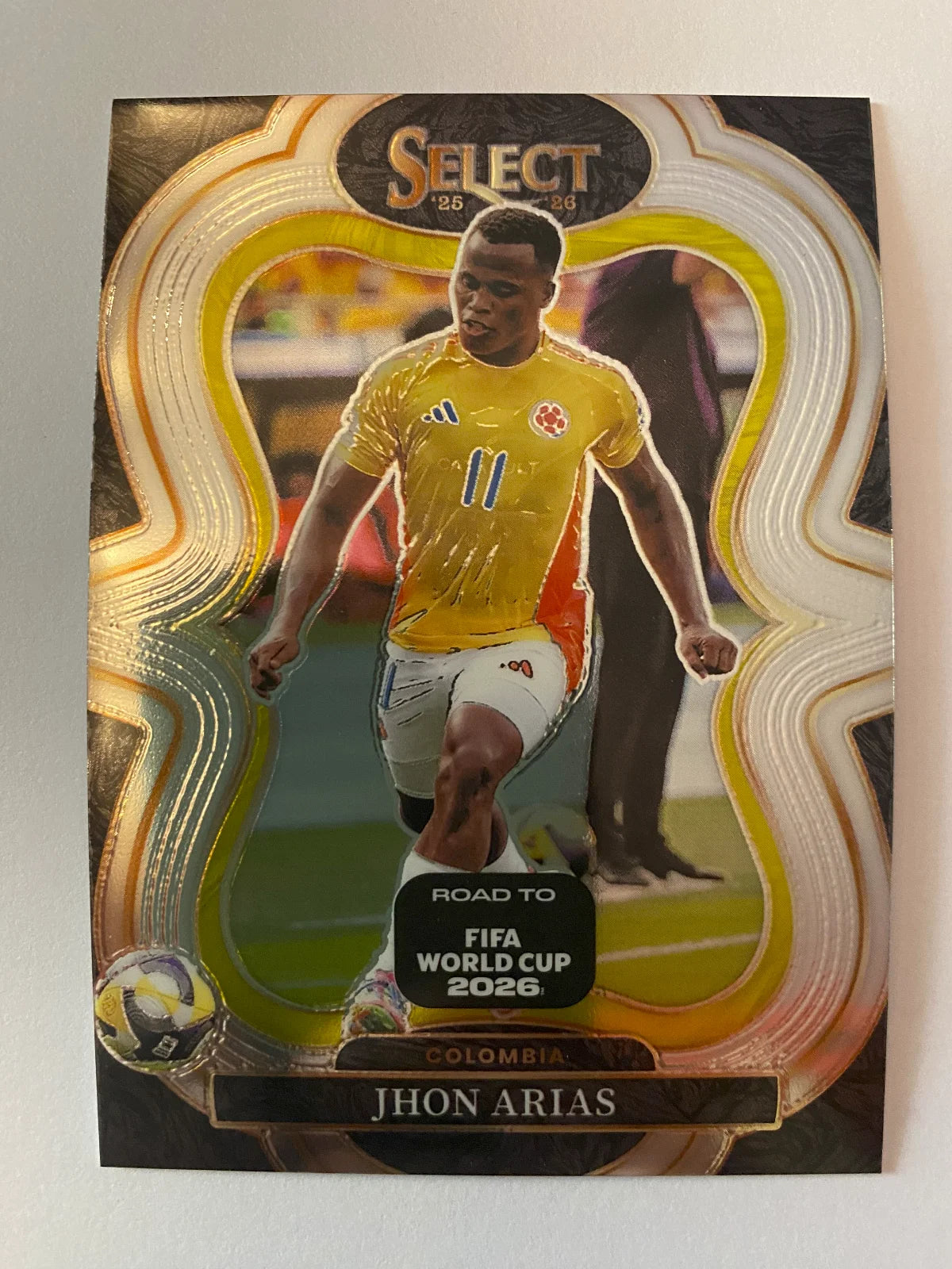 2025-26 Panini Select Road to FIFA World Cup - #112 Jhon Arias