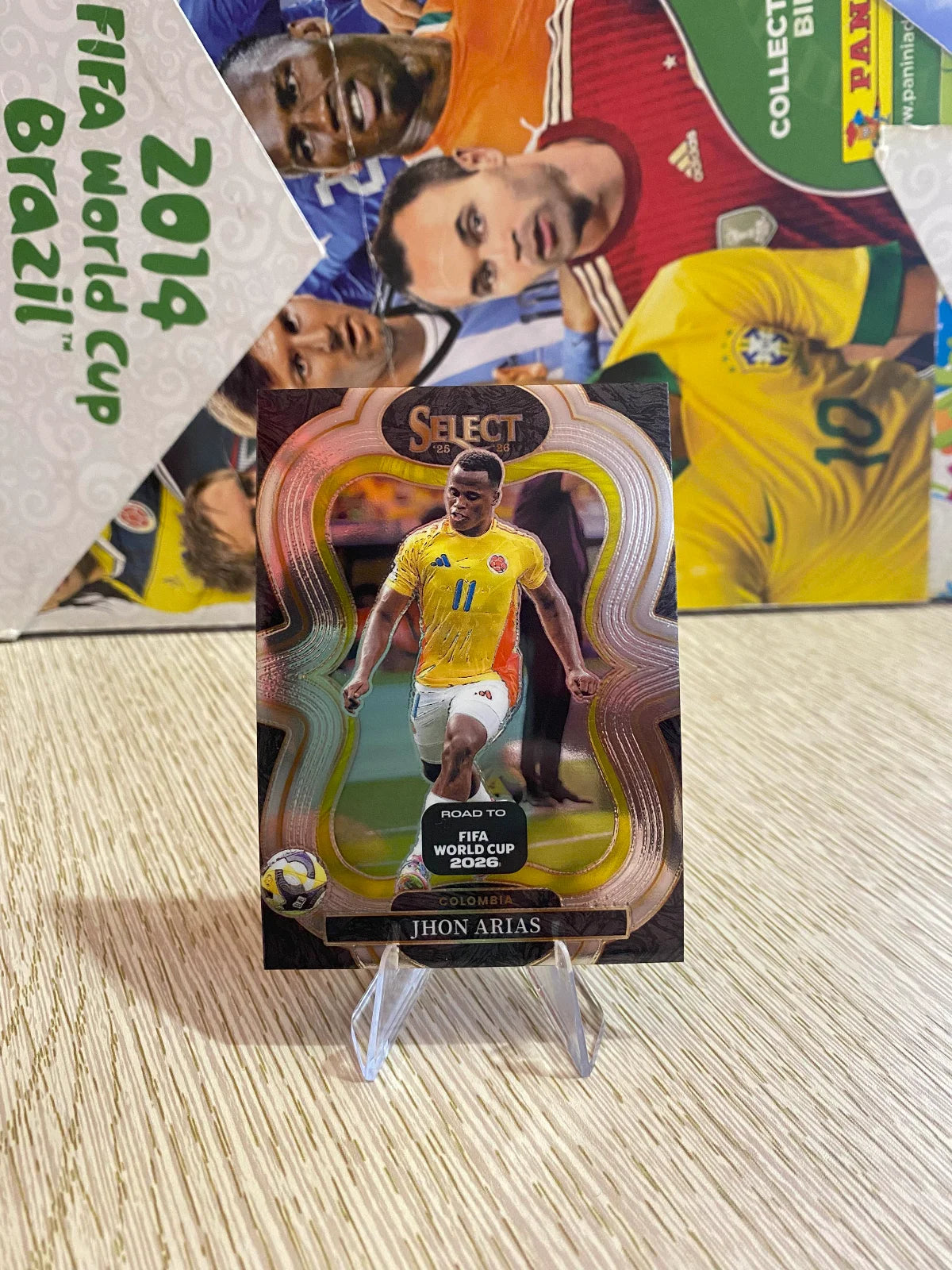 2025-26 Panini Select Road to FIFA World Cup - #112 Jhon Arias