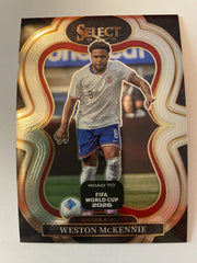 2025-26 Panini Select Road to FIFA World Cup - #184 Weston McKennie
