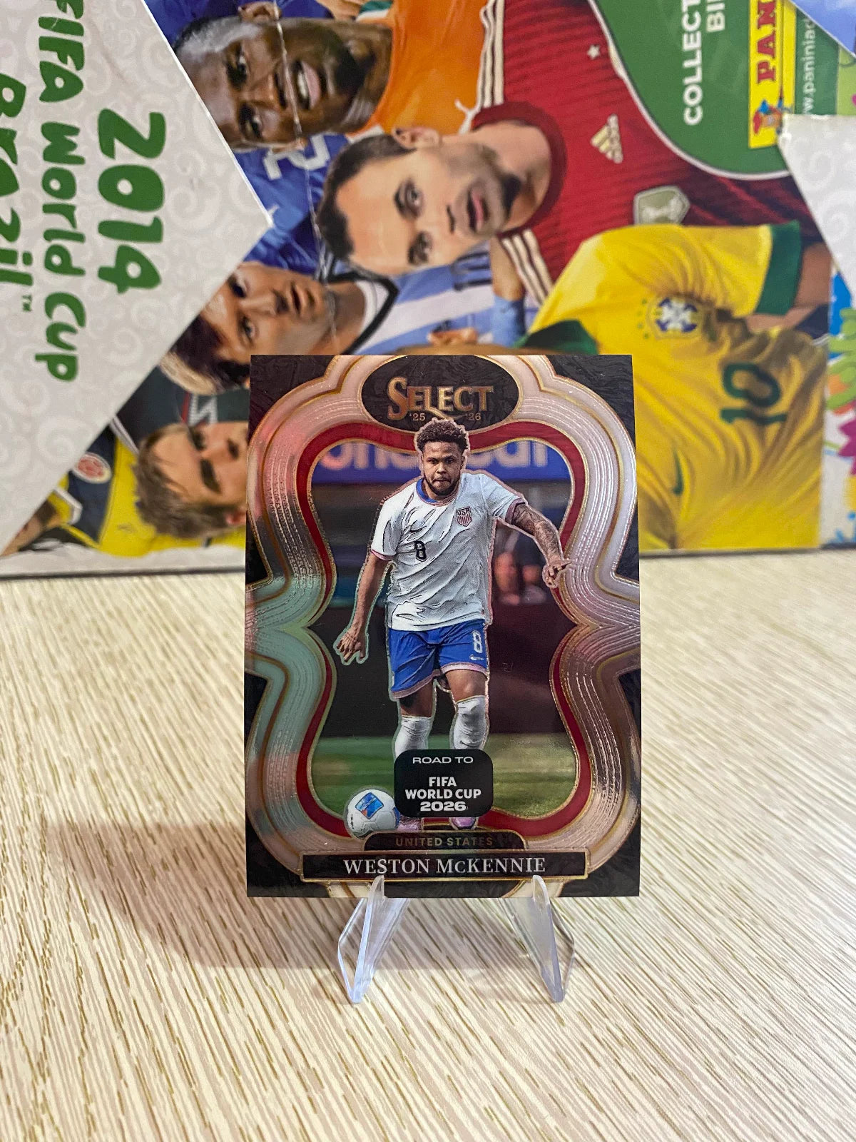 2025-26 Panini Select Road to FIFA World Cup - #184 Weston McKennie