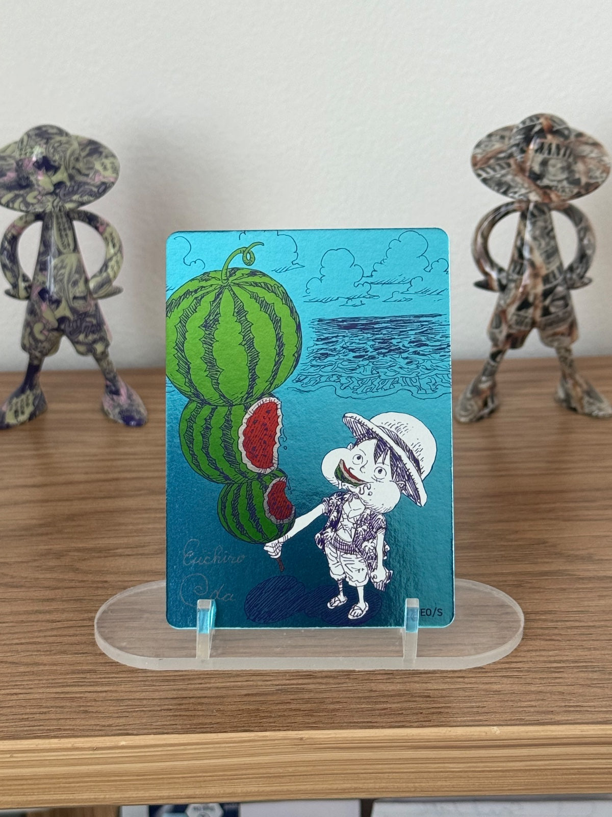 Natsucomi Luffy Water Melon Eiichiro Oda signature