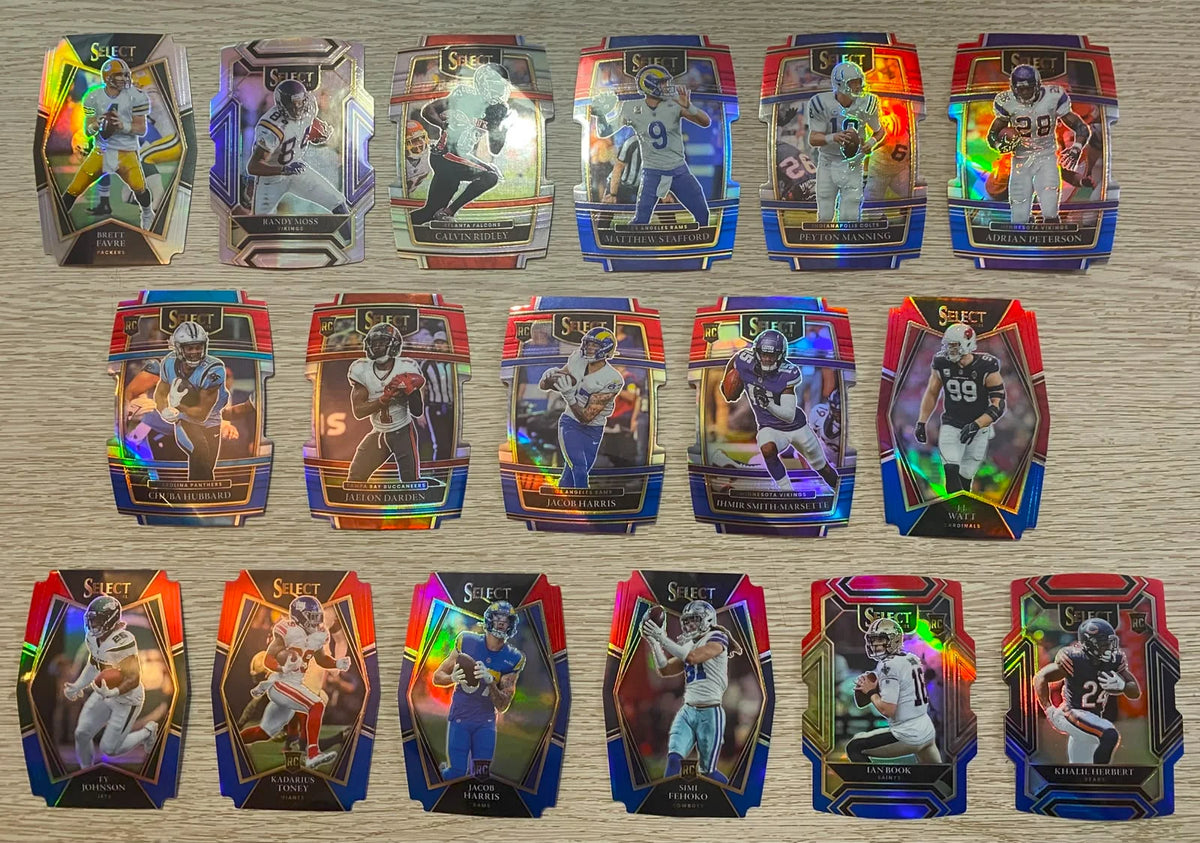 2021 Panini Select NFL Bundle - 35 CARD BASE/INSERT/PARALLEL LOT