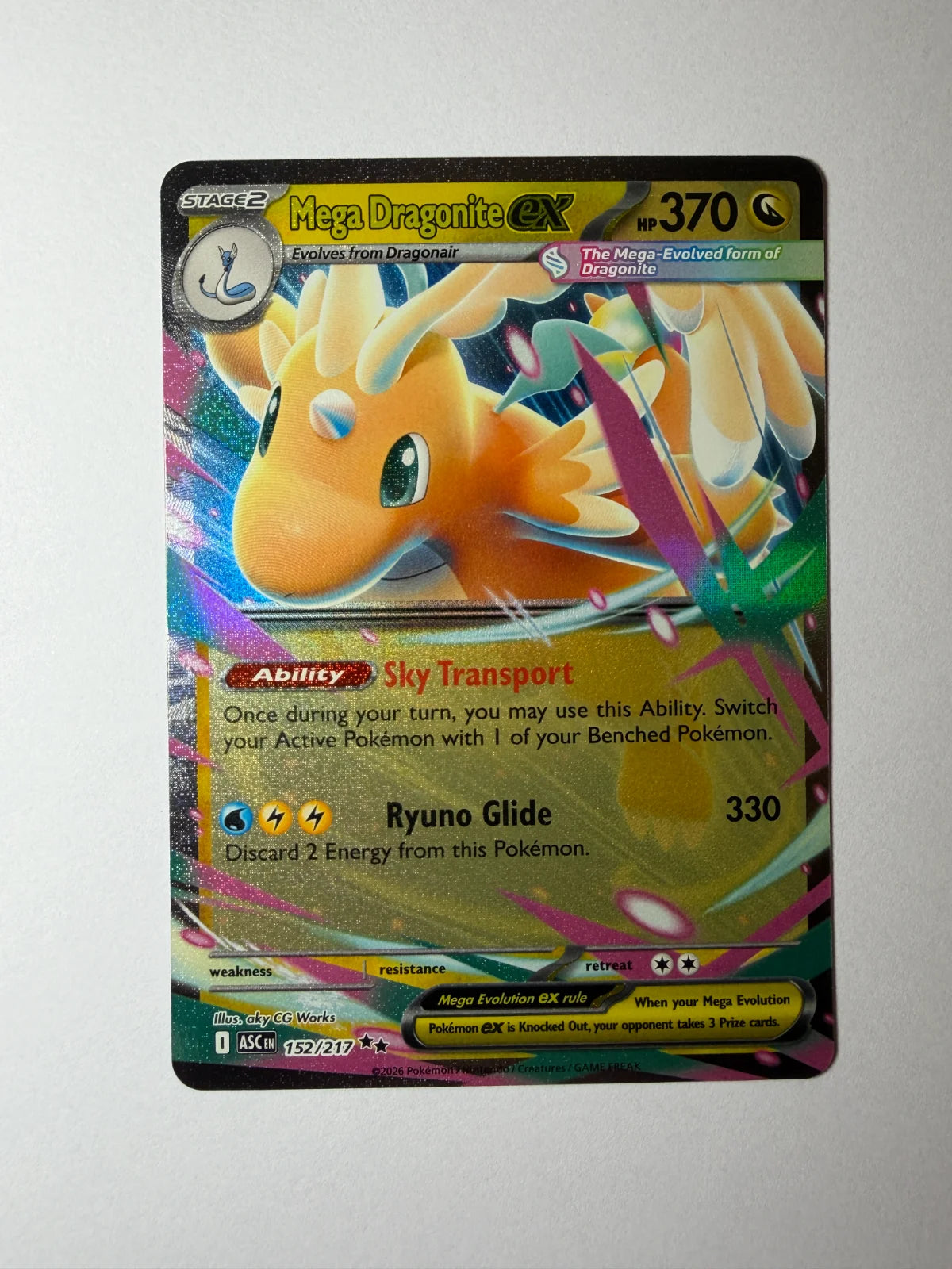 Mega Dragonite ex 152/217 (Ascended Heroes)