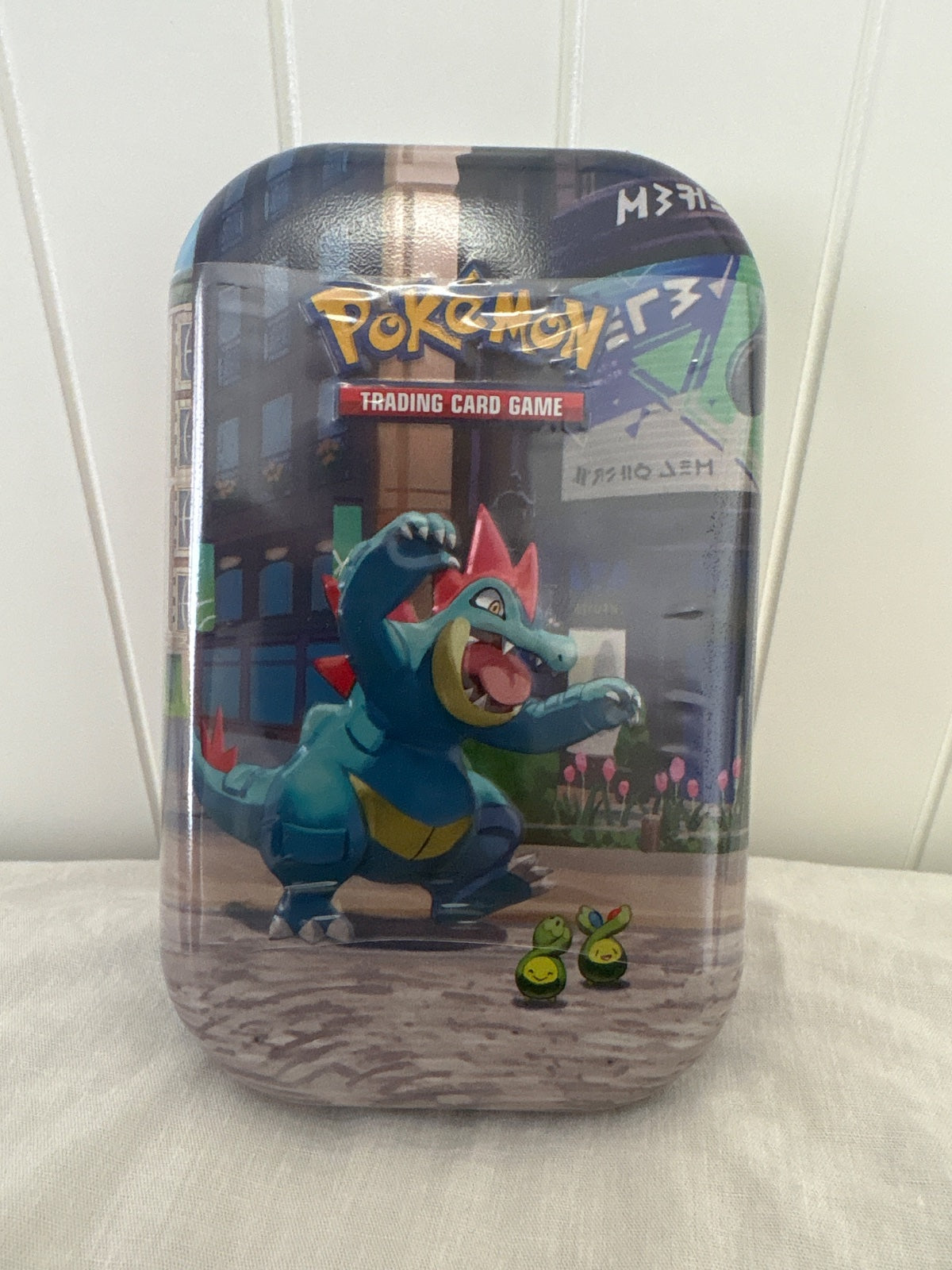 Lumiose City Mini Tin [Feraligatr & Budew] (Miscellaneous Cards & Products)