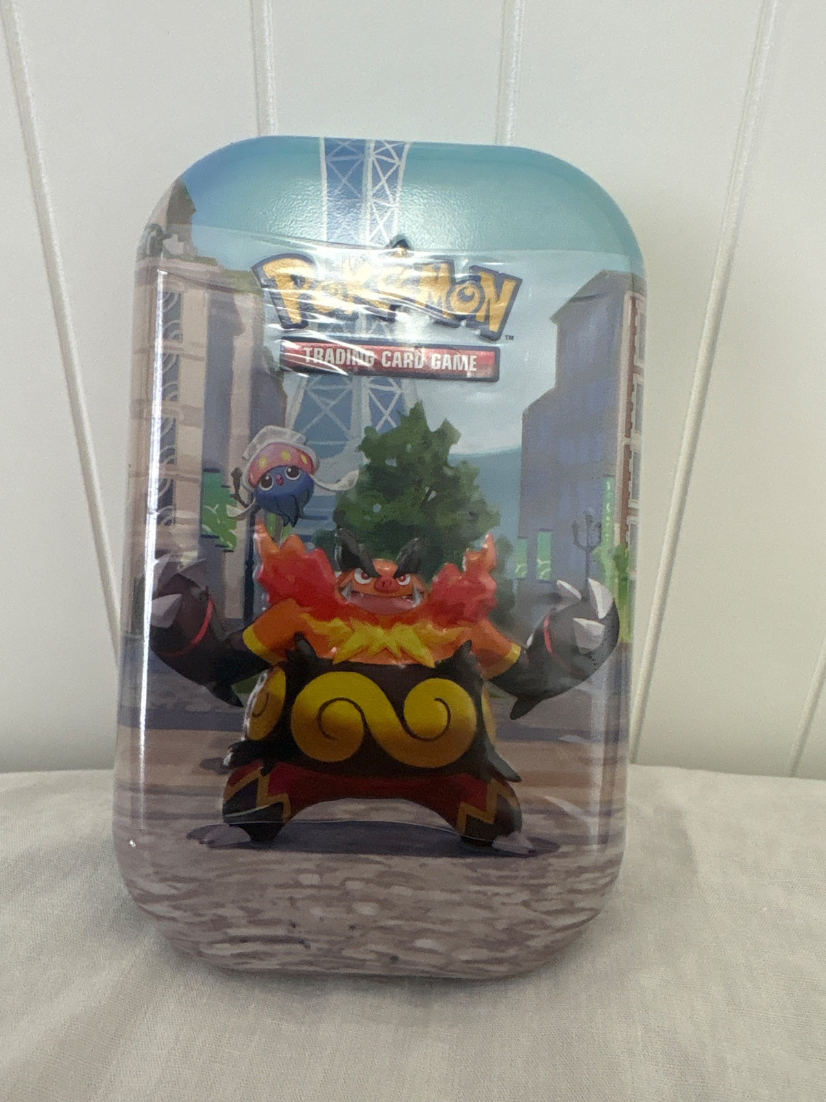 Lumiose City Mini Tin [Emboar & Inkay] (Miscellaneous Cards & Products)