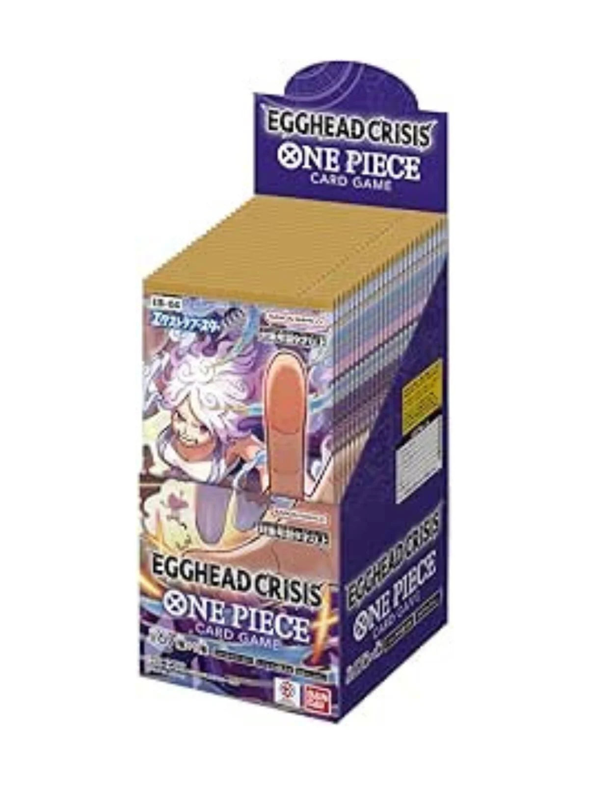 One Piece Card Game EB-04 Egghead Crisis Booster Pack – Japanese Edition, 6 Cards