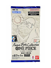 One Piece Card Game EBC-02 Anime 25th Collection Extra Booster Pack – Chinese Edition, 6 Cards