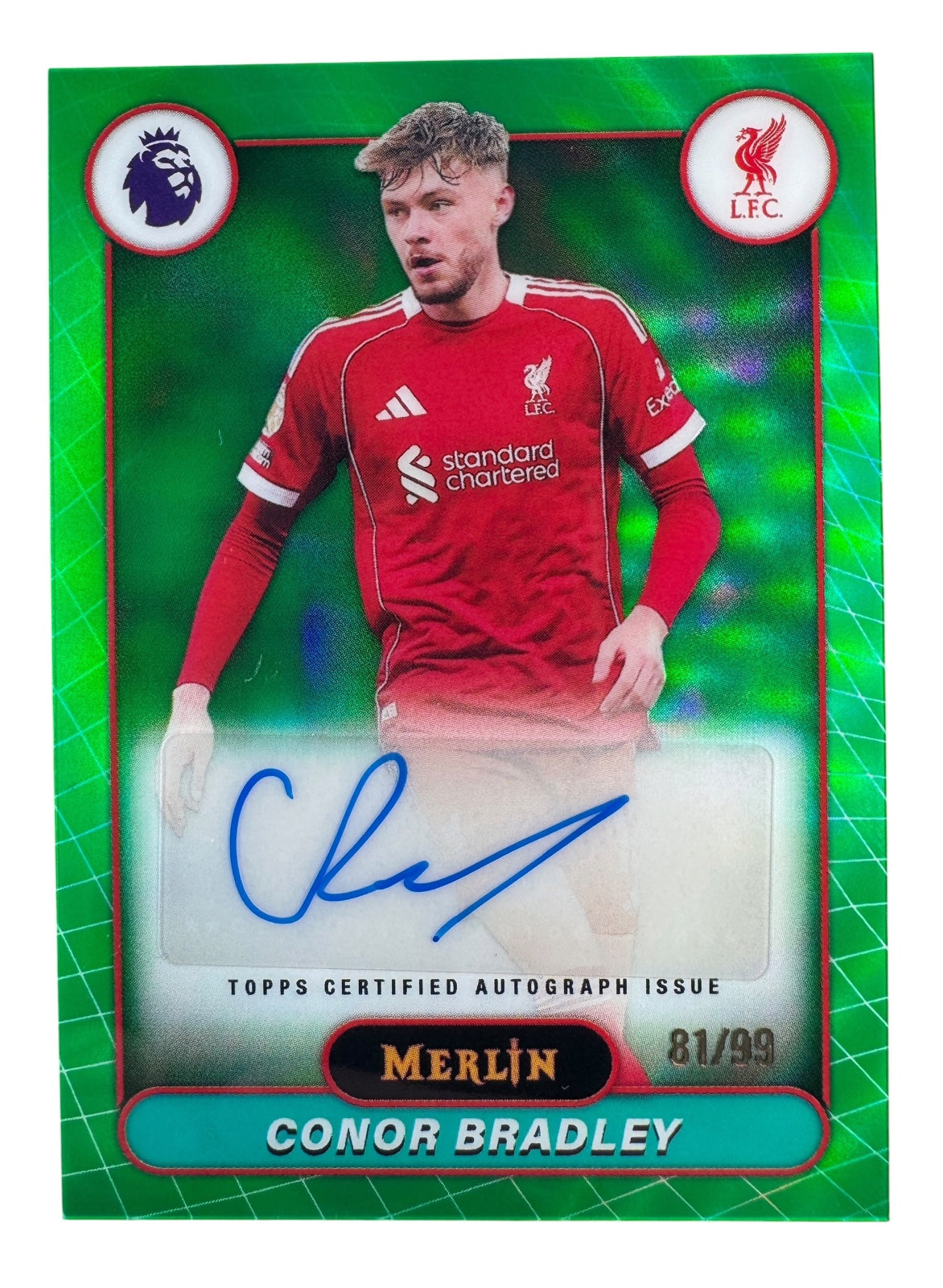 Conor Bradley - Auto - 81/99 Liverpool
