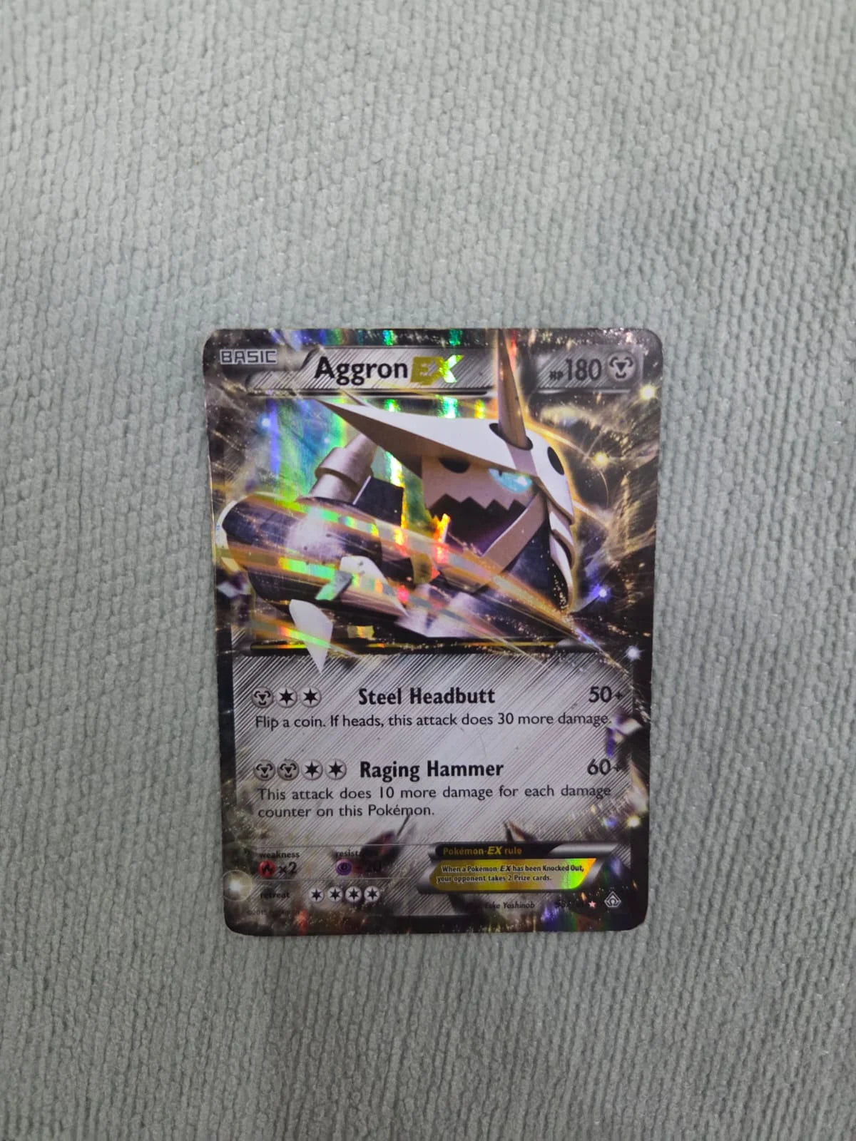 Aggron EX 93 (Primal Clash)