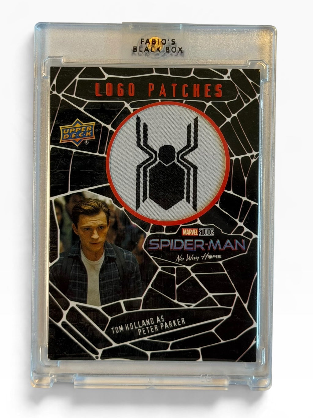 2023 Upper Deck Marvel Studios Spider-Man No Way Home Logo Patches