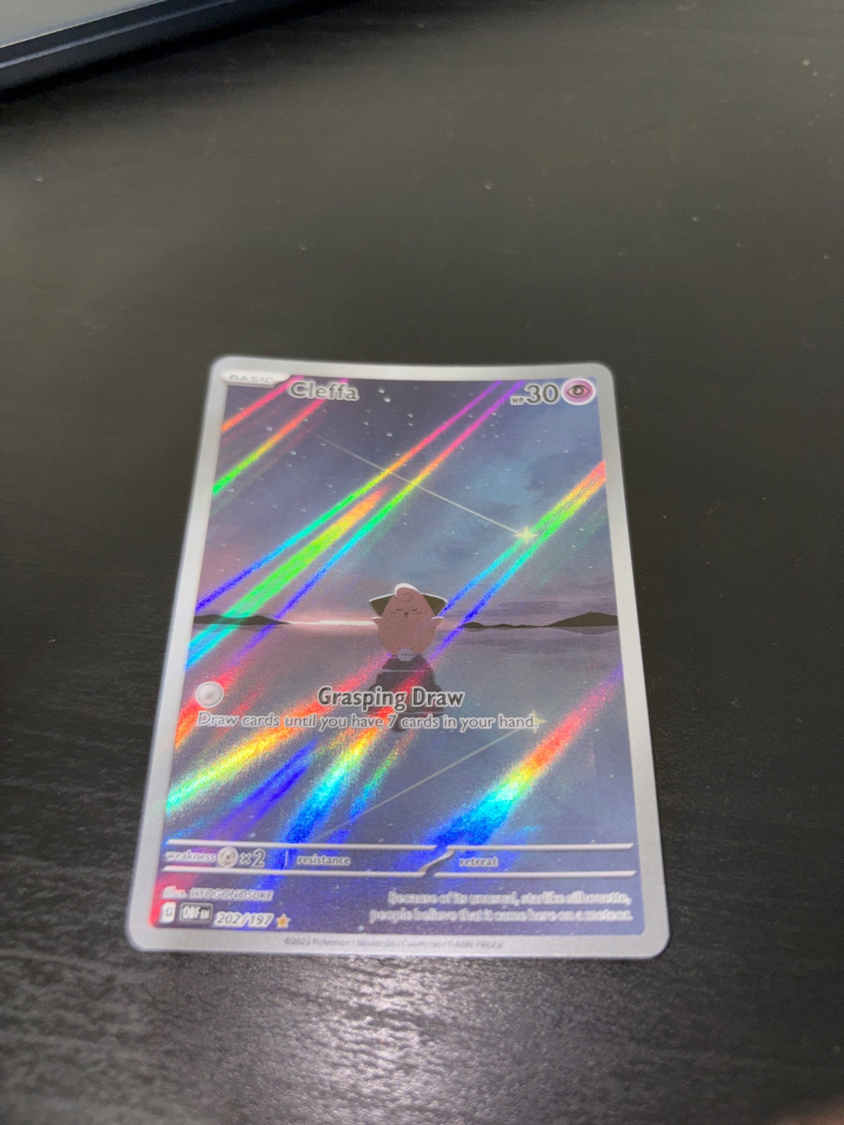 Cleffa 202/197 (Obsidian Flames)