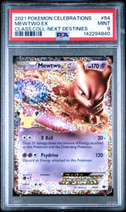 Mewtwo EX 54/99 (Celebrations: Classic Collection) — PSA 9