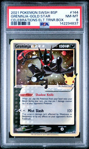 Greninja Star SWSH144 (Sword & Shield Promo) — PSA 8