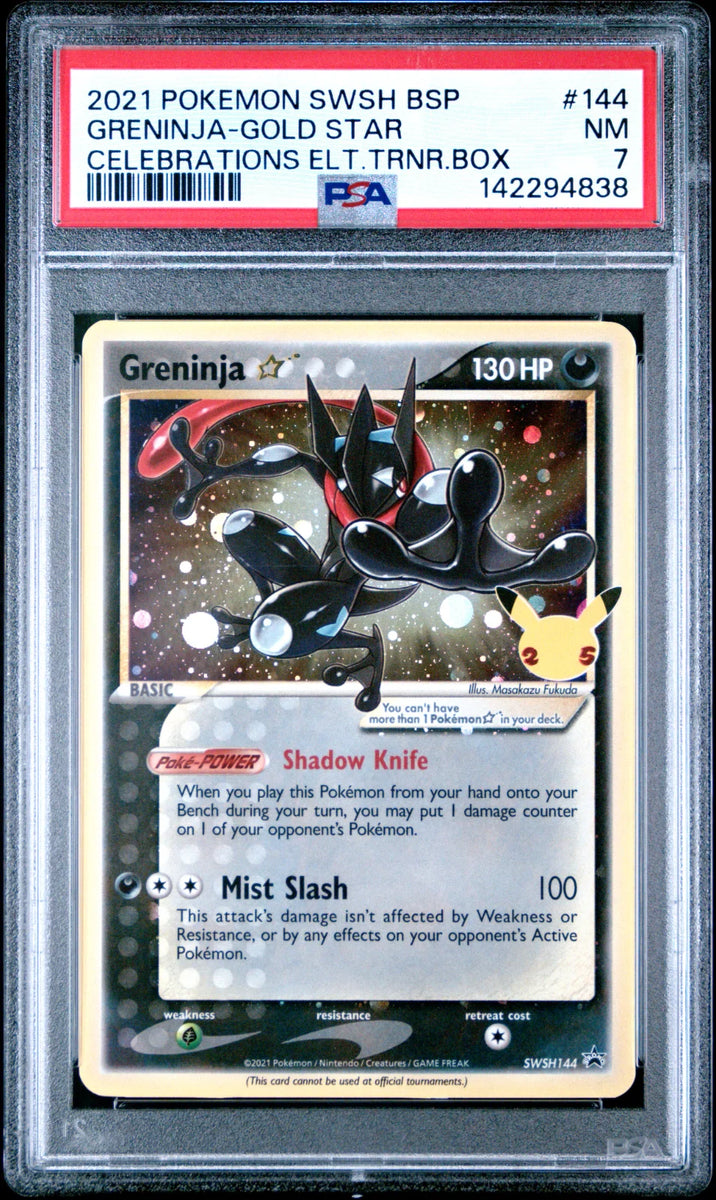 Greninja Star SWSH144 (Sword & Shield Promo) — PSA 7