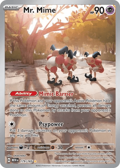 179/165 Mr. Mime - 151 by Poké Zen DXB on MYNTED