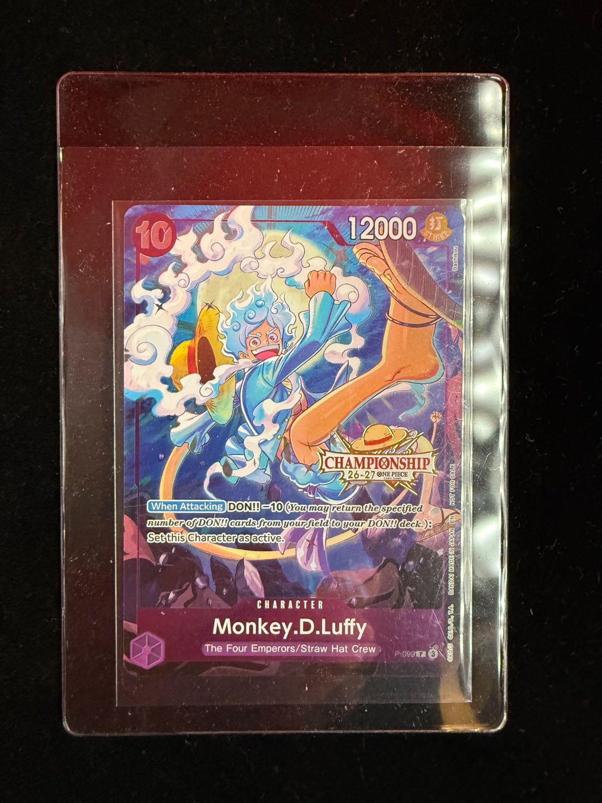 Monkey.D.Luffy (Event Pack Vol. 8) P-099 championship 2026-2027