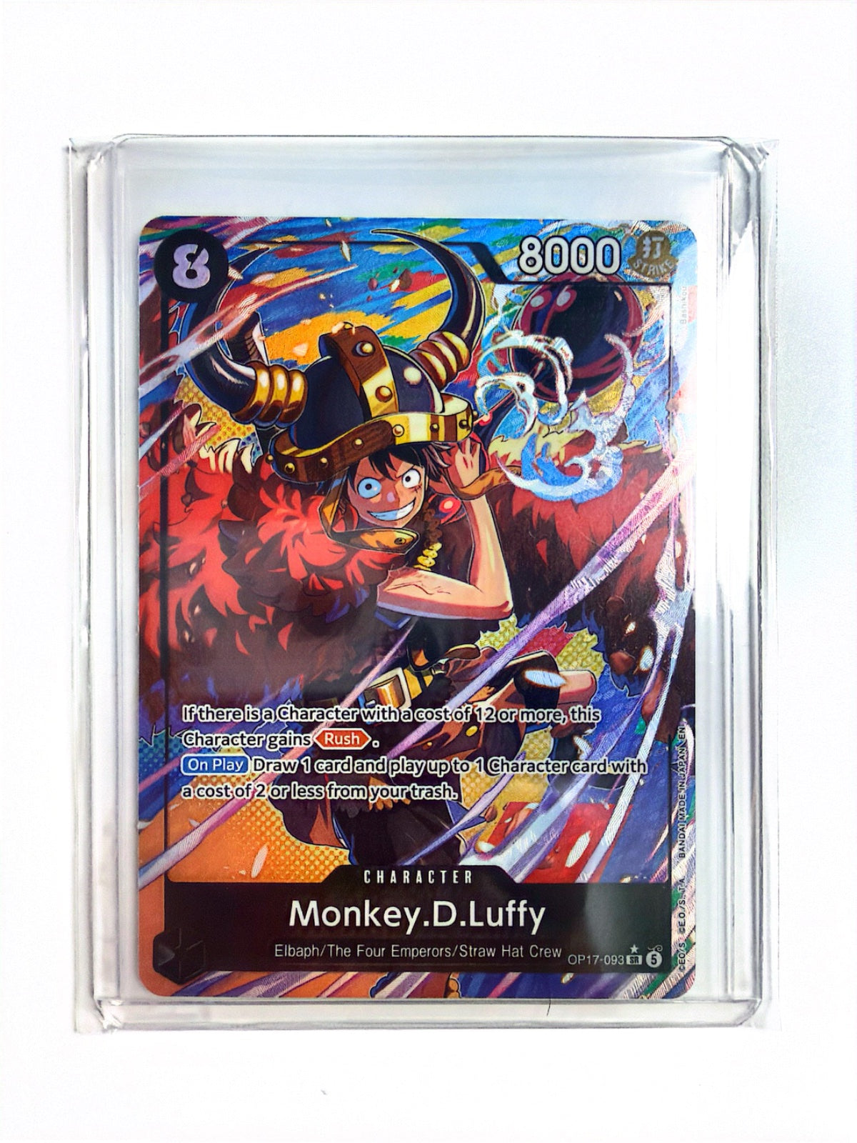 Monkey.D.Luffy (093) (Alternate Art) OP17-093 (The World's Strongest Warriors)