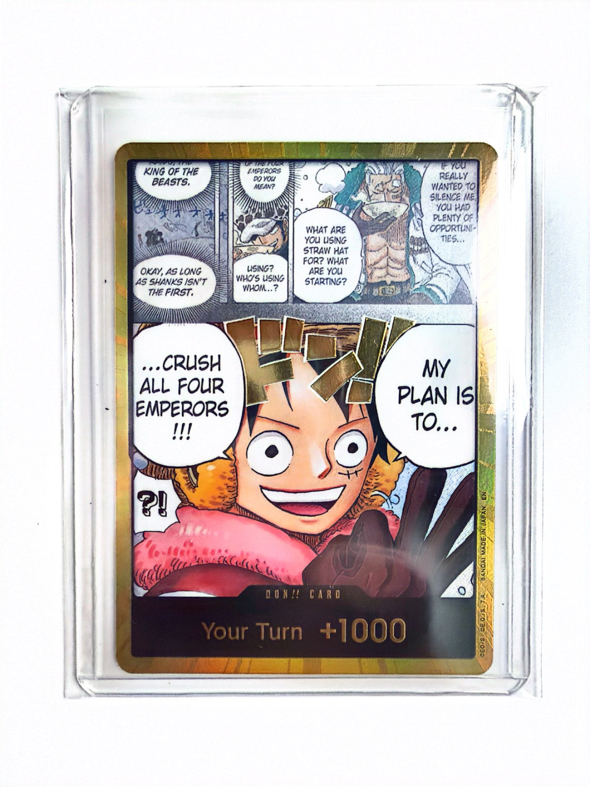 DON!! Card (Alternate Art) (The World's Strongest Warriors)