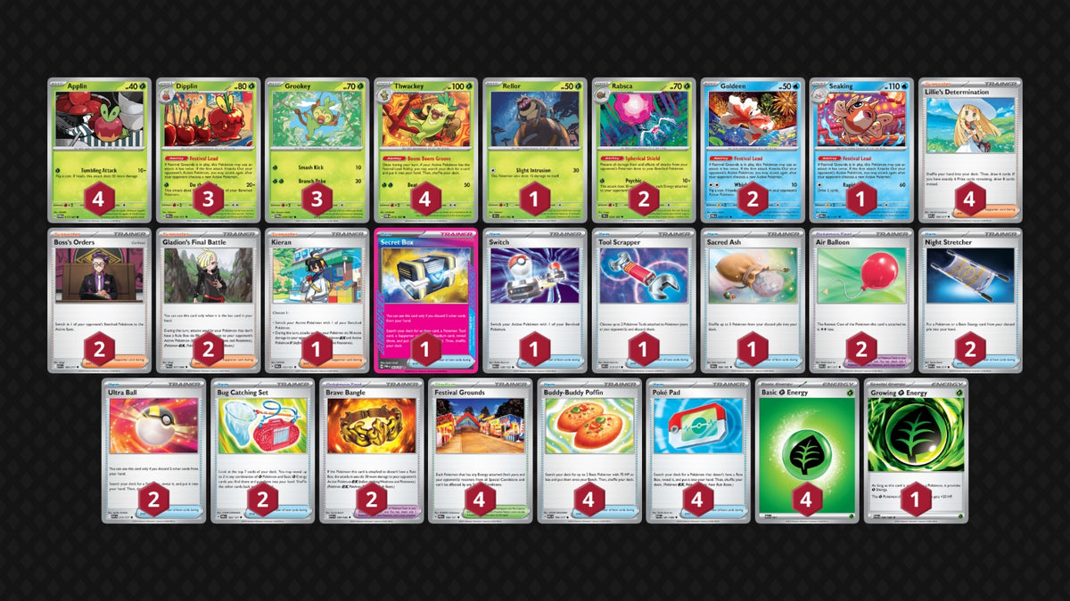 Festival Lead 60-Card Pokémon TCG Deck