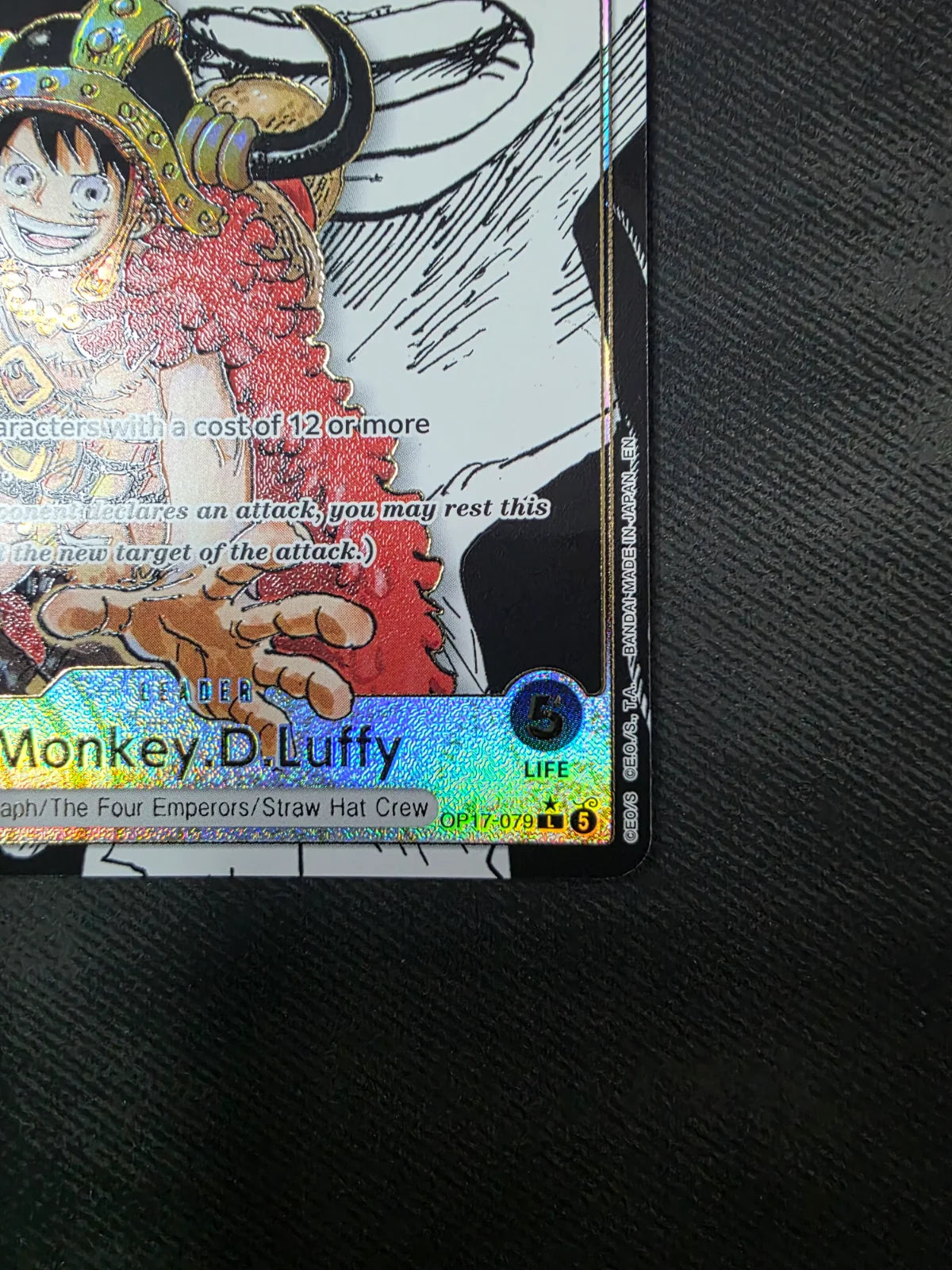 Monkey.D.Luffy (079) (Super Leader Alternate Art) OP17-079 (The World's Strongest Warriors)