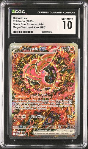 Oricorio ex 024 (Mega Evolution Promos) — CGC 10