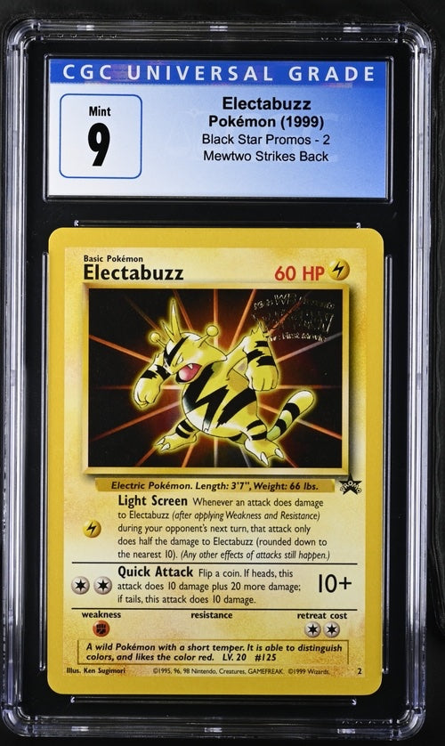 Electabuzz (Movie Promo) 02/53 (WoTC Promo) — CGC 9