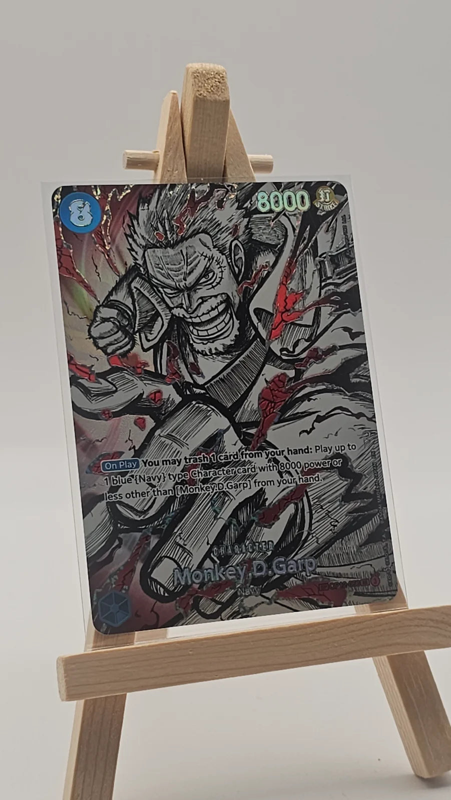 Monkey.D.Garp (OP12-056) (SP) (The World's Strongest Warriors)