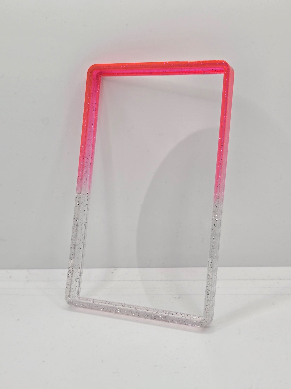 PSA Slab Guard with Clear Back Support - Sparkly Pink/White