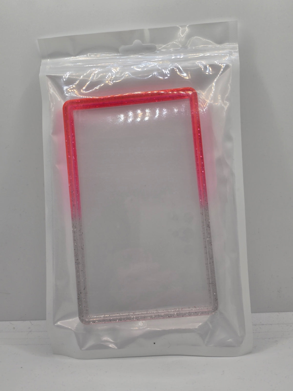 PSA Slab Guard with Clear Back Support - Sparkly Pink/White