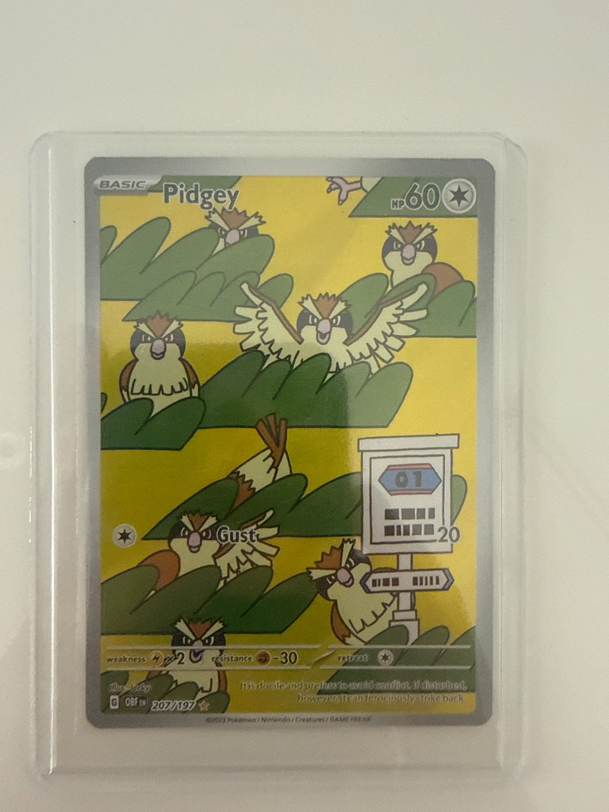 Pidgey 207/197 (Obsidian Flames)