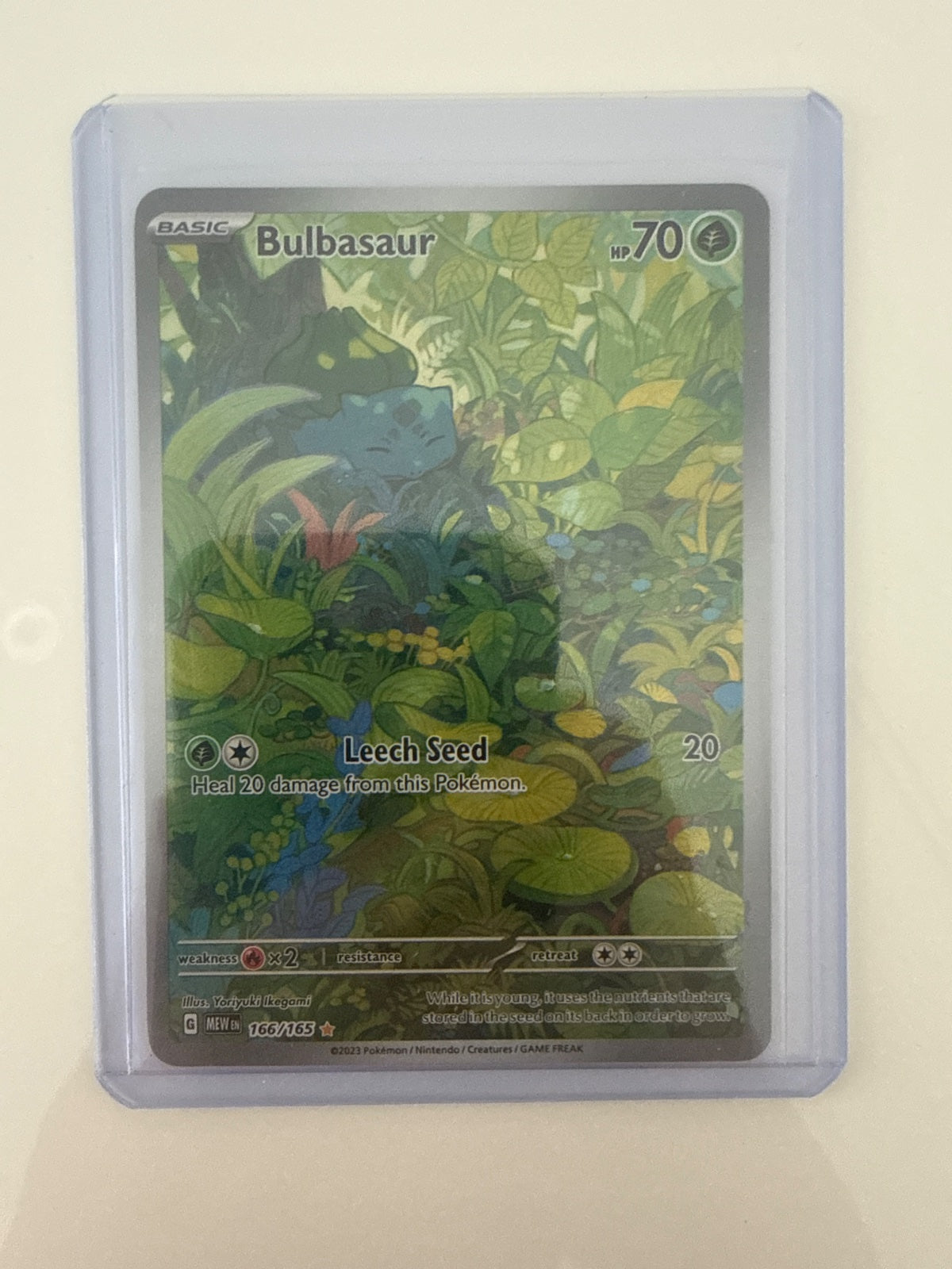 Bulbasaur 166/165 (SV: 151)
