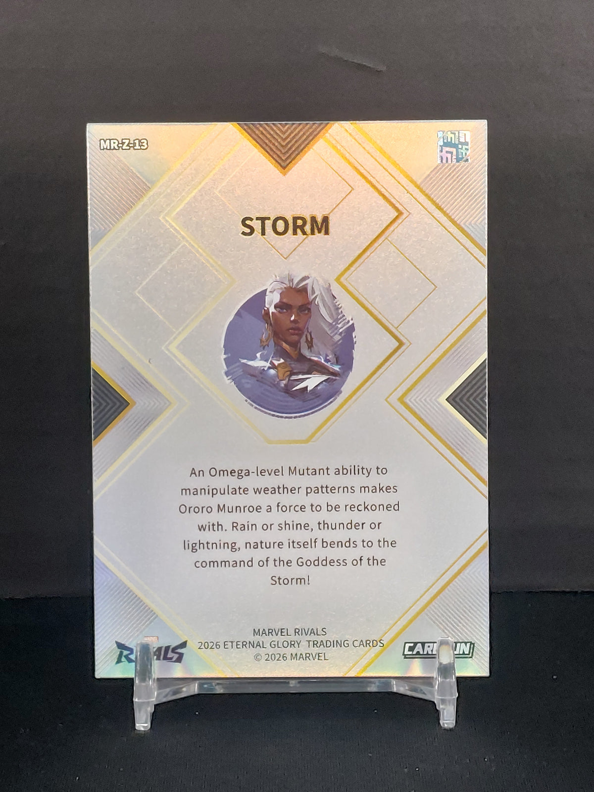 STORM Hero Debut Card 2026 Marvel Rivals: Eternal Glory