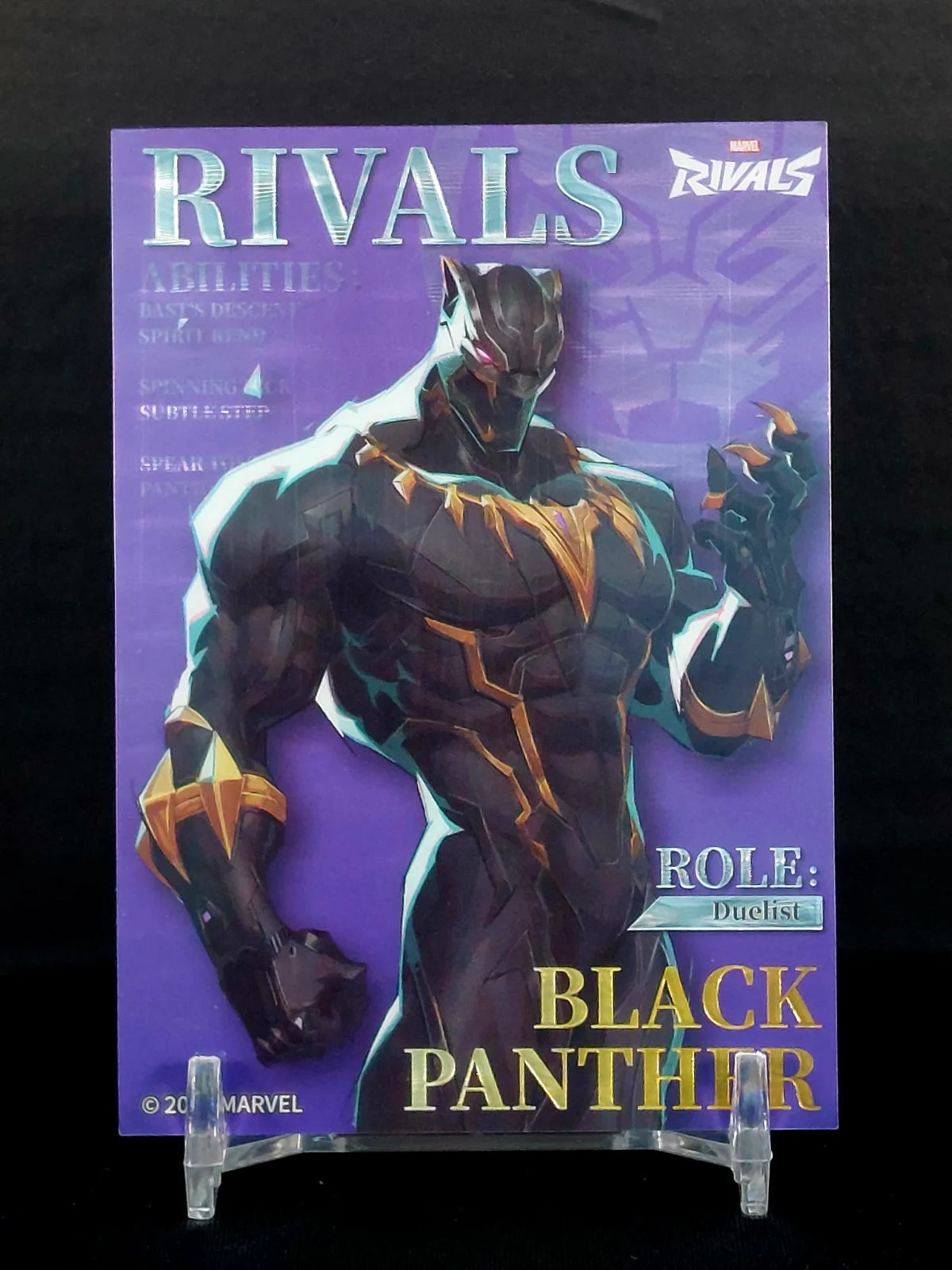 BLACK PANTHER Hero Debut Card 2026 CardFun Marvel Rivals: Eternal Glory