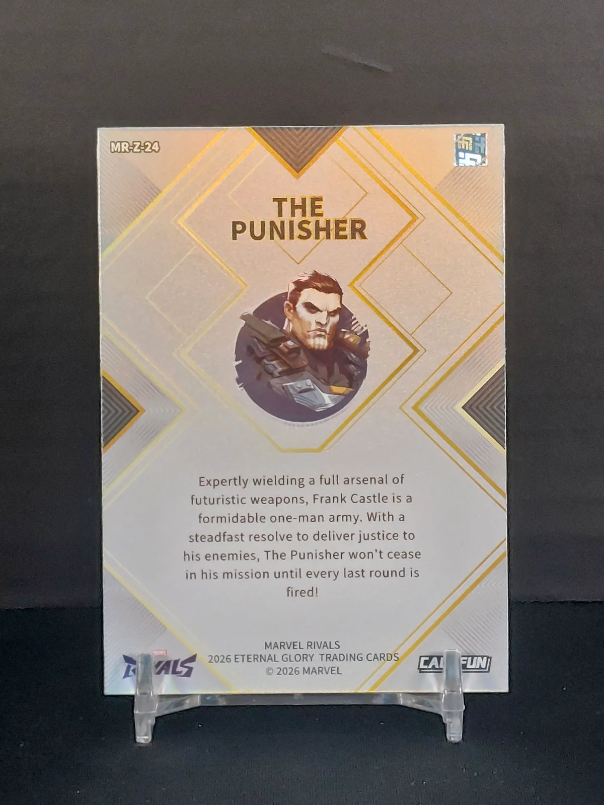 THE PUNISHER Hero Debut Card 2026 CardFun Marvel Rivals: Eternal Glory