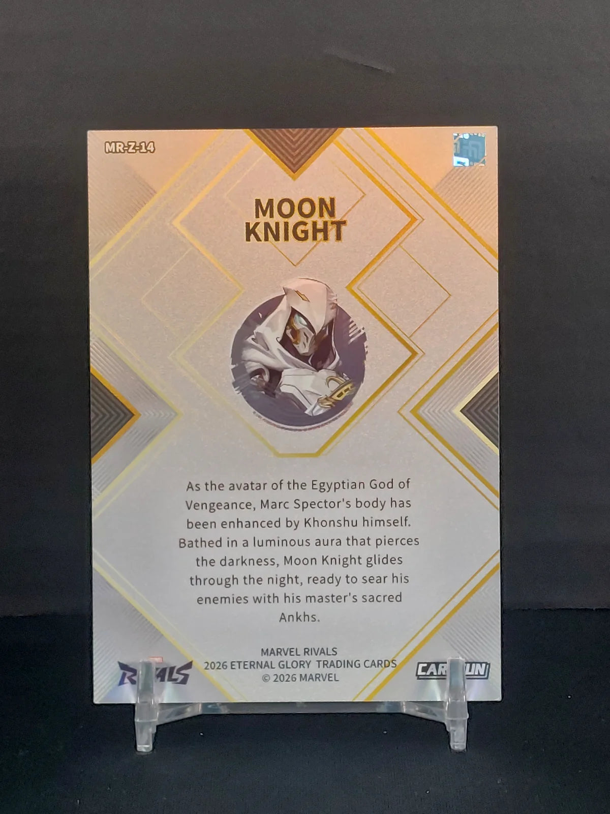 MOON KNIGHT Hero Debut Card 2026 CardFun Marvel Rivals: Eternal Glory