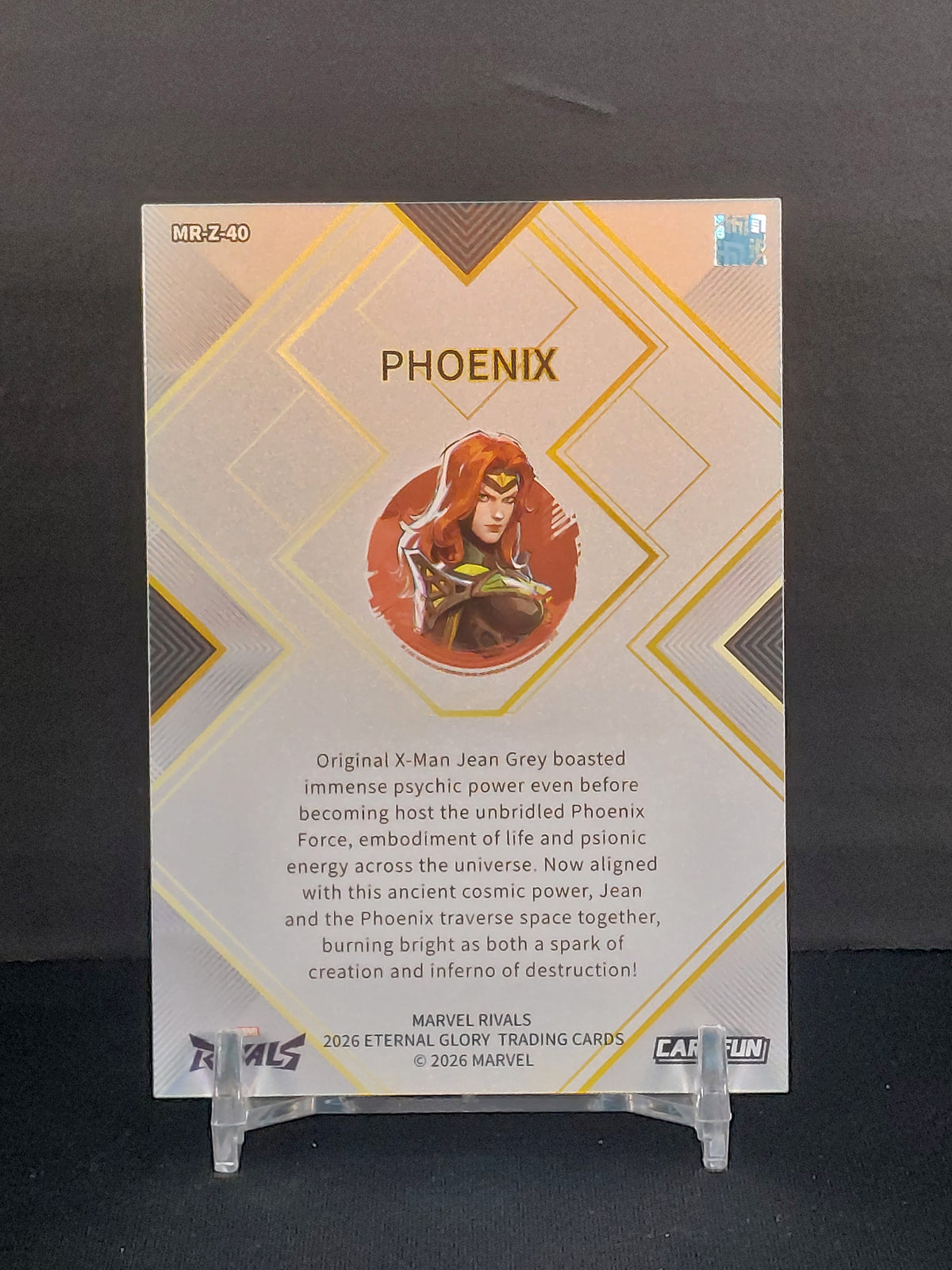 PHOENIX Hero Debut Card 2026 CarfFun Marvel Rivals: Eternal Glory