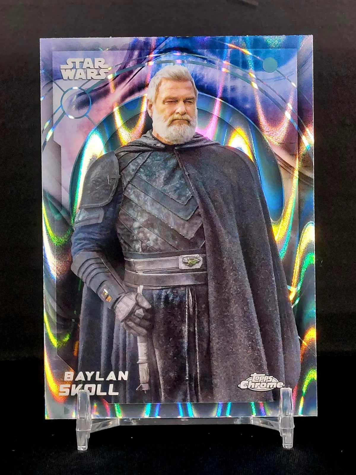 BAYLAN SKOLL #9 - 2026 Topps Chrome Star Wars Raywave Refractor