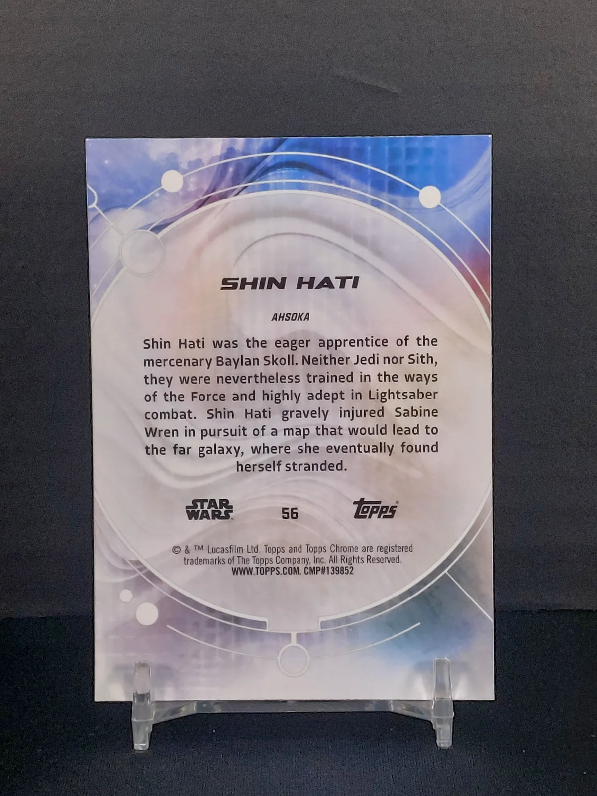 SHIN HATI #56 - 2026 Topps Chrome Star Wars Raywave Refractor